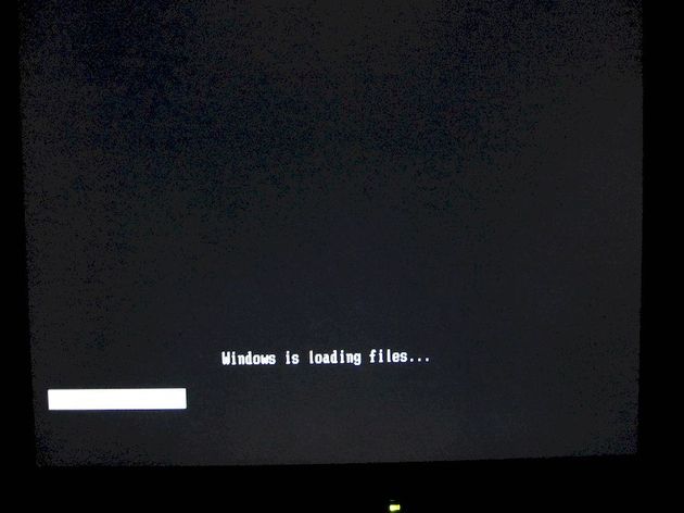 Windows is loading files