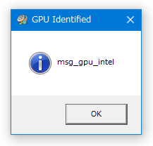 GPU Identified