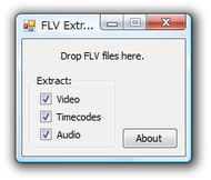 FLV Extract スクリーンショット