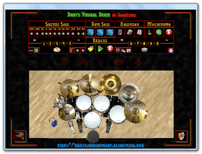 Dany's Virtual Drum スクリーンショット