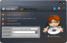 DVDSmith Movie Backup �X�N���[���V���b�g