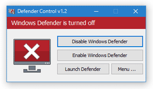 Defender Control スクリーンショット
