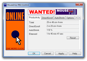 MouseImp Pro Live! スクリーンショット