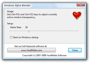 Windows Alpha Blender �X�N���[���V���b�g