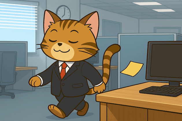 デスクの上にフワッと置いておくと…！？