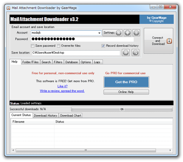 Mail Attachment Downloader