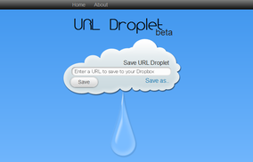 URL Droplet スクリーンショット