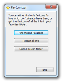 FavIconizer スクリーンショット