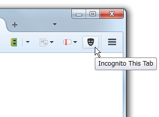 Incognito This Tab スクリーンショット