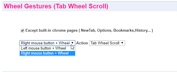Wheel Gestures (Tab Wheel Scroll)