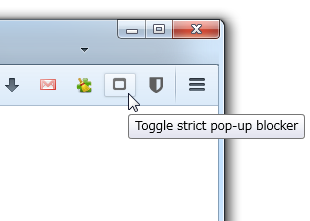 Strict Pop Up Blocker スクリーンショット ｋ本的に無料ソフト フリーソフト