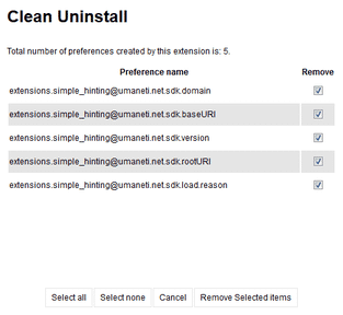 Clean Uninstall スクリーンショット