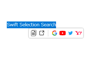 Swift Selection Search