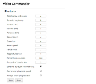 Video Commander スクリーンショット