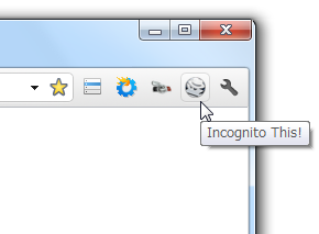 Incognito This! スクリーンショット