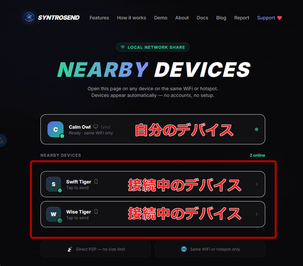 SyntroSend