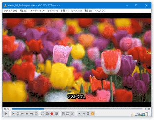 VLC media player スクリーンショット