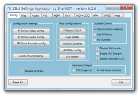 Vista Codec Package スクリーンショット