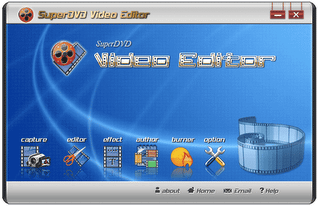 SuperDVD Video Editor スクリーンショット