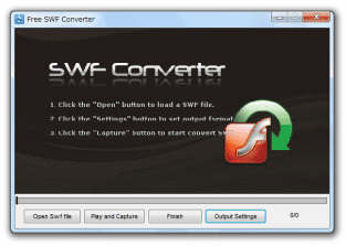 Free SWF Converter スクリーンショット