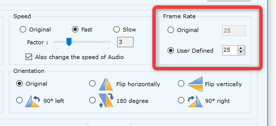 Frame Rate