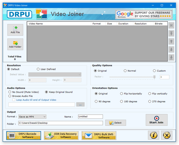 DRPU Videos Joiner