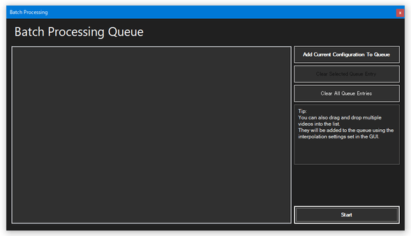 Batch Processing Queue