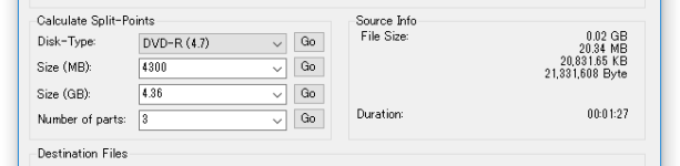 Calculate Split-Points