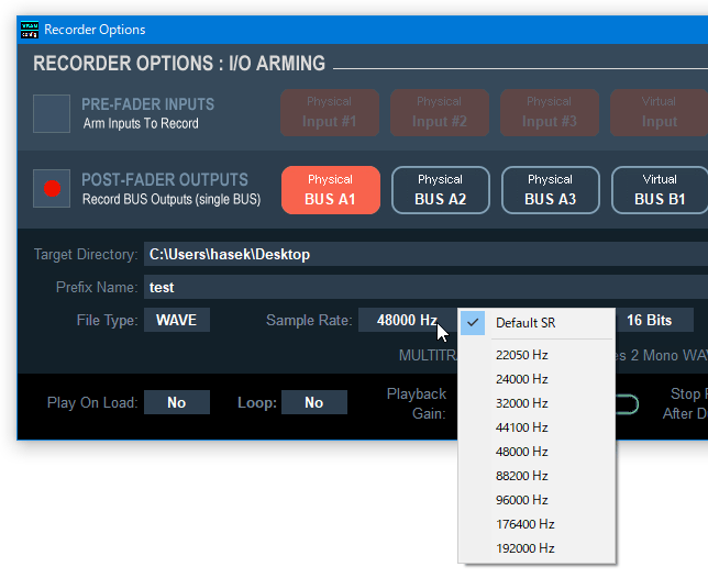 Sample Rate