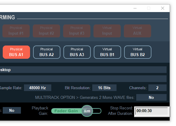 Stop Record After Duration