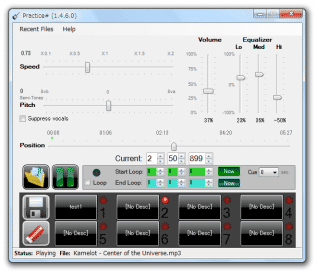 Practice# スクリーンショット