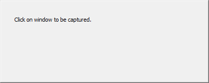 Click on Window to be captured