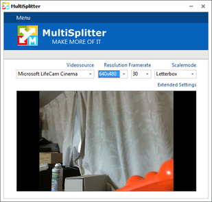 MultiSplitter スクリーンショット