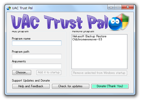 UAC Trust Pal