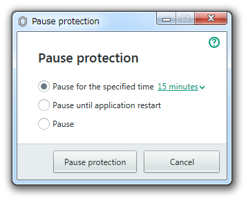 Pause protection