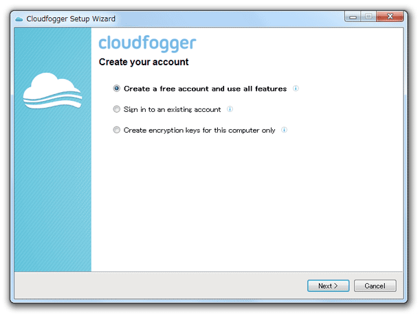 Create your account