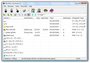 Blowfish Advanced CS スクリーンショット