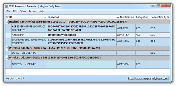 Magical Jelly Bean Wi-Fi password revealer