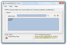 ProcessWatch スクリーンショット