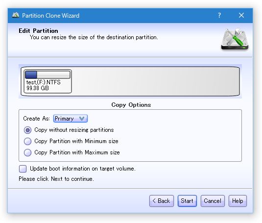 Edit Partition