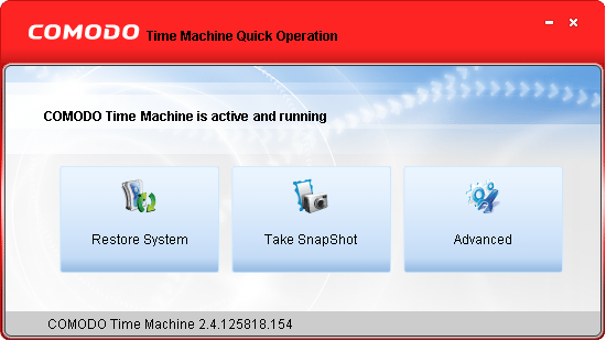 Comodo Time Machine