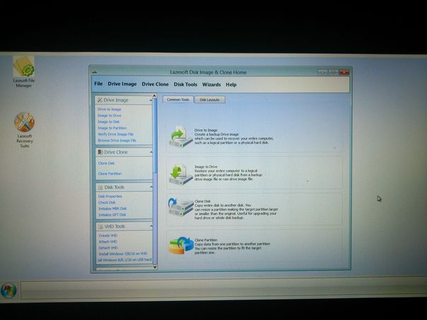 Lazesoft Disk Image & Clone