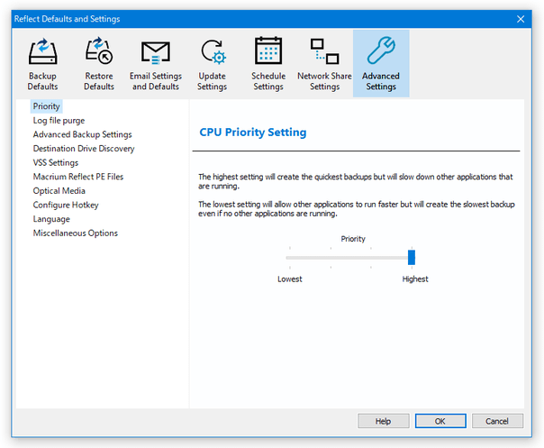 Advanced Settings