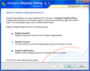 Auslogics Registry Defrag スクリーンショット