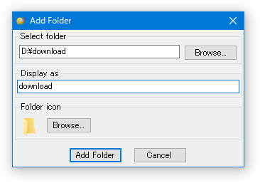 Rename folder