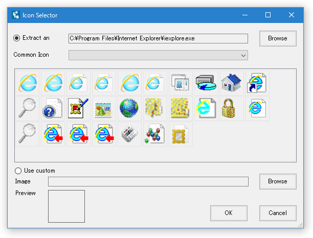 Icon Selector