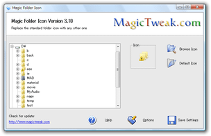 Magic Folder Icon スクリーンショット