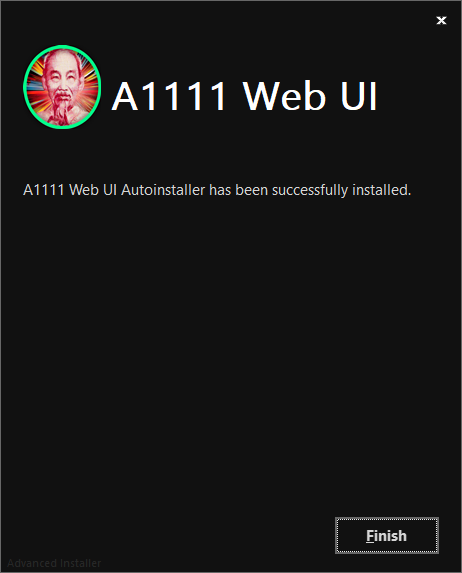 A1111 Web UI Autoinstaller has been successfully installed.