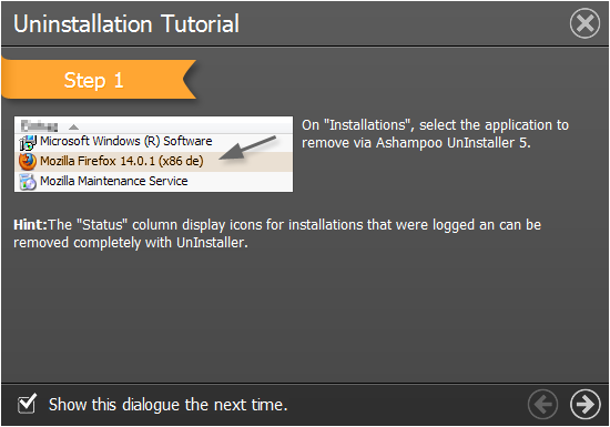 Uninstallation Tutorial