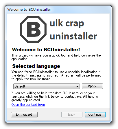 Welcome to BCUninstaller